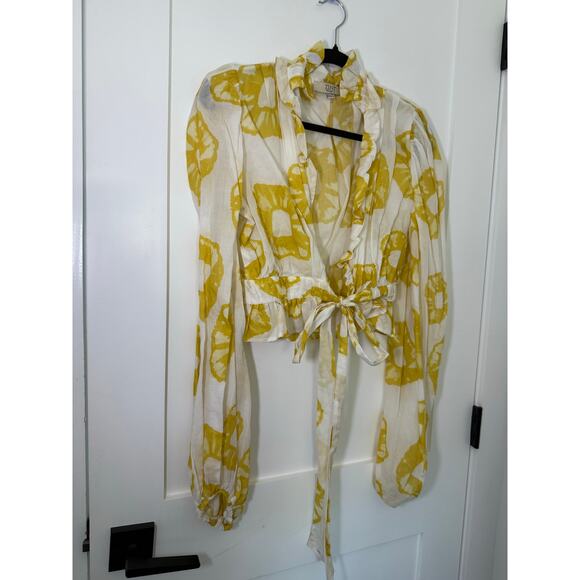 ZINI Tie-Front Blouse – EU Size 40 (US Medium) - Picture 5 of 8